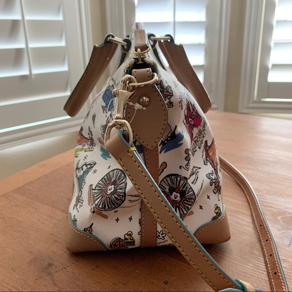 Like-new Disney Dooney & Bourke Disneyana satchel - Picture 6 of 13
